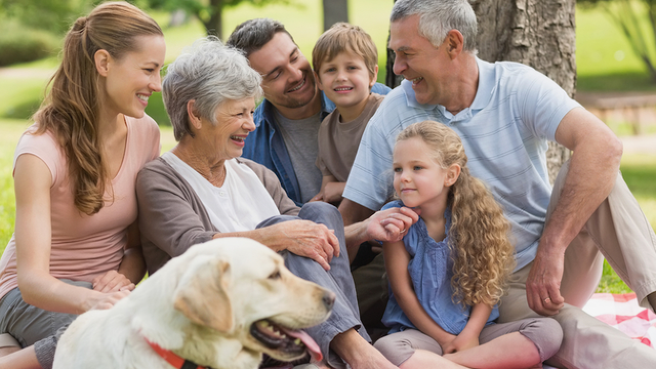 A happy New Jersey family