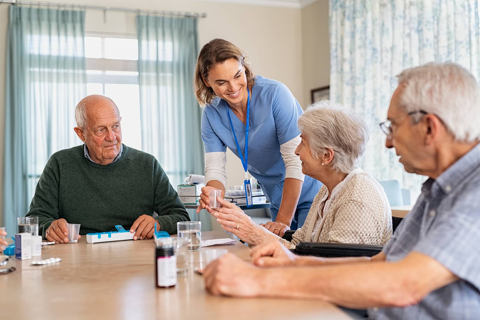 New Jersey couple reviewing Medicare Advantage plan options